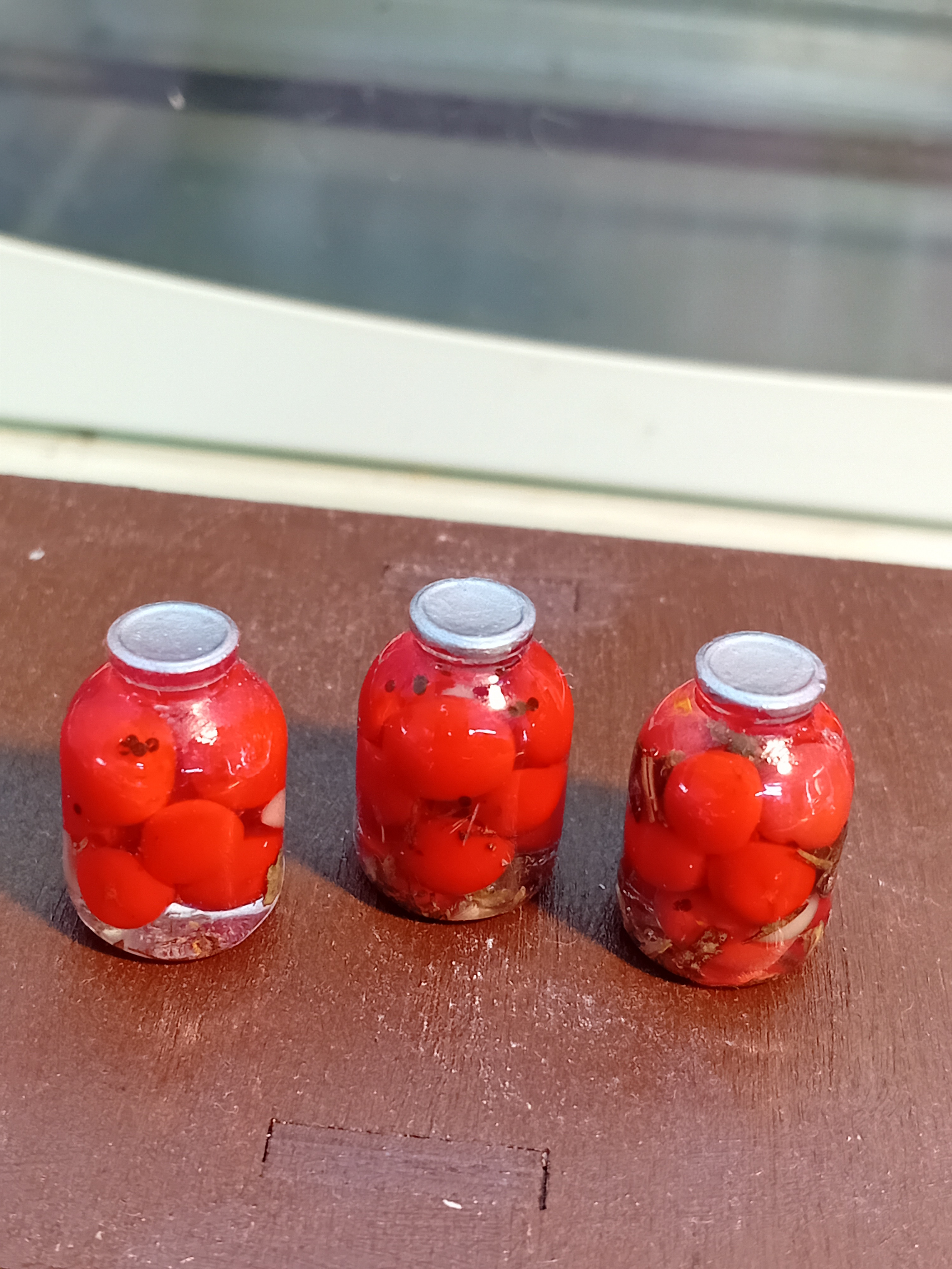 Помидоры маринованные миниатюра